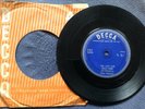 BILLY FURY - THE LAST KISS rare UK 1959 PROMO ONLY ONE SIDED / ROCK ’N’ ROLL VG+