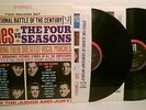 BEATLES vs THE FOUR SEASONS '64 Vee Jay 2LP STEREO w/ poster GORGEOUS RARE