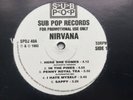 Nirvana Sub Pop Records In store Sampler For Promotional Use Only Vinyl