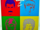 QUEEN   Hot Space   Orig 1982 VINYL LP   Printed Inner Slv w/ Lyrics   UK IMPORT