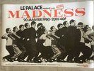 MADNESS Poster LE PALACE concert 1980 120x80 cm Revival Ska Skinhead Punk