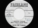 Calvin Scott And & Clarence Carter - I Wanna Dance / Money And Women (45) 21003
