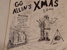 GG ALLIN/ALGAE AFTERBIRTH - GG ALLIN'S XMAS SONG b/w SANTA CLAUS IS DEAD  7