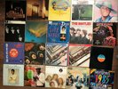 35x VINYL LP RECORDS albums BEATLES blue red OASIS STEVIE WONDER THE JAM PRINCE