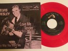 Elvis Presley / Love Me Tender & Any Way You Want Me / Red Vinyl 45 w PS / Mint