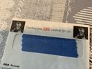 Elvis Presley From His Wardrobe Snippet Of Original Clothing In Rca Envelope