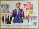 CLIFF RICHARD/SHADOWS * FULL SIZE FILM POSTER * 'THE YOUNG ONES' * ORIGINAL