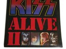 KISS ALIVE II gatefold casablanca 7076-2 1977 w/ inserts booklet photo