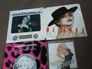 Madonna 3 x 12' Singles +1 7'. Lucky Star/Hanky Panky/ La Isla Bonita.