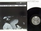 BARRY HARRIS LISTEN TO SOLO PIANO RIVERSIDE RLP 9392 Japan VINYL LP