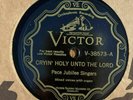 Victor 38573 Pace Jubilee Singers HOLY GHOST  78 rpm N- 1930  store stock GOSPEL
