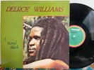 DELROY WILLIAMS i stand back MESSAGE LP VG+ roots reggae