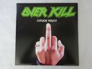 Overkill  Fuck You  Megaforce Records P-6265 Japan  VINYL LP