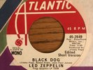 LED ZEPPELIN - BLACK DOG, ATLANTIC - 2849, PROMO 45, 1971 MONO & STEREO, RARE