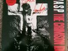 U.Rare W.A.S.P Crimson Idol UK LtdEd Crimson Vinyl LP Signed media NM sleeve VG+