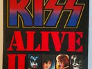 KISS - ALIVE II LP Vinyl 1977 NBLP-7076-2 Booklet Tattoo Sheet Original