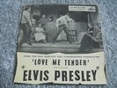 Elvis Presley - Love Me Tender 1957 UK EP HMV