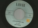 ROCKABILLY bw TEEN - DON FRENCH - LITTLE BLONDE GIRL - HEAR -1959 LANCER