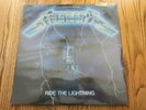 Metallica: Ride The Lightning (Vinyl LP, 1984) Megaforce Records - Sealed