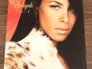 Vinyl  2LP Record Aaliyah ? I CARE 4 U Rare  UK 2003 EX Blackground  12inch