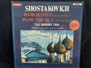 SHOSTAKOVICH Piano Quintet & Trio #2 - BORODIN TRIO Dubinsky - CHANDOS ST LP