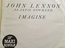 JOHN LENNON / PLASTIC ONO BAND  IMAGINE / IT'S SO HARD German 12