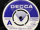 Bread And Beer Band Dick Barton Theme UK 7” Demo 45 Elton John