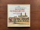 DGG Archiv 2710 005 JS Bach Six Suites for Violoncello Solo Fournier NM+
