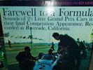 FAREWELL TO A FORMULA LP GRAND PRIX CARS 1960 Riverside 5022 SHRINK RACING NICE