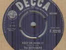 THE OUTSIDERS**KEEP ON DOING IT**BEAT**JIMMY PAGE**THE DECCA LABEL**HEAR
