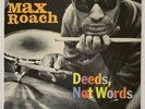 Max Roach Deeds Not Words Riverside LP