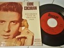 RARE ROCKABILLY 45 EP EDDIE COCHRAN LIVE IN BRITAIN ROCKIN RECORDS # 1 +  SLEEVE