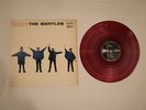 BEATLES HELP  ODEON OP-7387 Japan RED VINYL LP