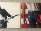 Bruce Springsteen Born In The USA & Born To Run Vinyl LP Columbia Records Rare
