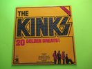 THE KINKS 20 GOLDEN GREATS LP UK PRESS