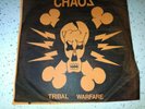 7 vinyl record. CHAOS - Tribal Warfare. POGAR 10