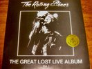 The ROLLING STONES Great Lost Live Album rare Swingin' Pig BLUE vinyl live 1972