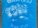 Motorhead - Iron Fist LP Vinyl Hard Rock Heavy Metal 1982 South Korea VG+ LEMMY 