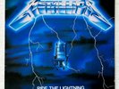 METALLICA . ride the lightning LP 1.Press 1984 IMPORT Overkill Megadeth Slayer