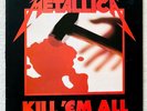 METALLICA . kill 'em all LP 1.Press 1983 IMPORT Slayer Megadeth Sodom Anthrax