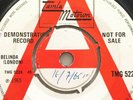 The Miracles,DEMO,Tracks Of My Tears,VG,Tamla Motown,1965,Soul,Mod,Smokey