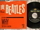 The Beatles With Tony Sheridan WHY / Cry For A Shadow 45 MGM