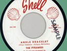 PYRAMIDS Ankle Bracelet / Hot Dog Dooly Wah 45rpm Shell 1958 original WLP doowop