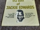 REGGAE JACKIE EDWARDS THE BEST OF WHITE ISLAND  LABEL LP