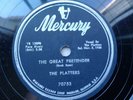 The Platters 78rpm Single 10-inch Mercury Records #70753 The Great Pretender