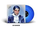 HAND SIGNED Dorian Electra Flamboyant Deluxe Royal Blue Color Vinyl LP New