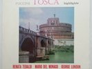 Puccini: Tosca (highlights) / Tebaldi / Del Monaco etc. / Decca LP SXL 2258 ED1