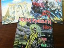 Iron Maiden 3 Album Lot...Number/Powerslave/Killers—Vinyl And Covers 