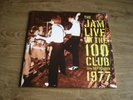 The Jam Live at the 100 Club 1977 Double Vinyl LP - Mod, Vespa, Lambretta,