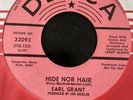NORTHERN SOUL Earl Grant 'hide nor hair US promo